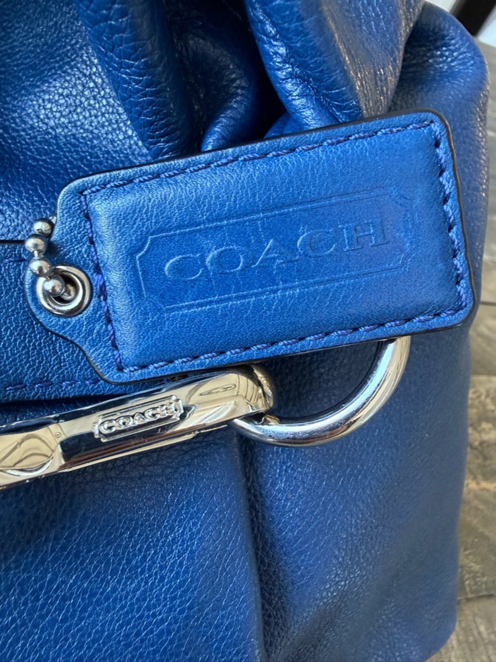 ❗️SOLD❗️Coach Madison Isabelle in Royal Blue - Picture 4 of 9